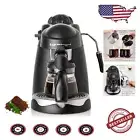 Versatile 4-Cup Espresso Maker with Milk Frother - Fully Automatic Operation
