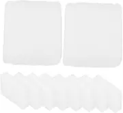 EXAOMBLE 10Pcs Cat Water Fountain Replacement Filters Sponge Material for Efficient Filtration Long Lasting Use for Pet Supplies and Water Dispensers