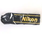 Genuine Nikon 90th Anniversary Black/Yellow Neck/Shoulder Camera Strap (New)