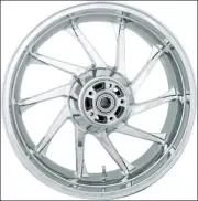 Coastal Moto Chrome Hurricane 3D 18" Rear Cast Wheel Only Harley 09-22 ABS