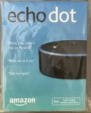 Amazon Echo Dot (2nd Generation) Smart Speaker Black Alexa 2017 New Sealed