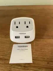 TYPE C Travel Plug Adapter Converter, TESSAN International Power Plug
