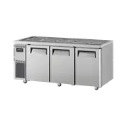 Turbo Air 3 Door Salad Prep Fridge - KSR18-3-N-TA