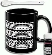 Fuck This Shit Mug, Hidden Message Coffee Mug Cup for Funny Office Gift, Sarcastic Humor for Coworkers and Friends (B, 1 PCS)