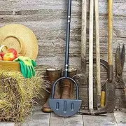 T - Handle Lawn Edging Tool, Manual Lawn Edger with Steel Structure and Sponge Cover, Ideal for Precise Garden Trimming and Grass Edging