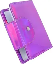 WEKADRIN Nail Art Stamping Plate Storage Pouch Compact Organizer for Printing Templates Nail Stickers Stylish Design with Easy Open Buckle Durable Material for Long Term Use