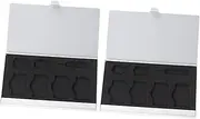 CANIGHT Alloy Phone Card Keeper Sim 2 Sim 1 Card Needle Box Compact and Sturdy Sim Cards Storage Case