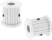 2PCS S5M Type Transmission Pulley S5M 14T 5/6/6.35/8/10mm Inner Bore Timing Belt Pulley 11/17/22/27mm Width Toothed Pulley Wheel(5mm,17mm)