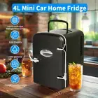 4L Mini Fridge Car Home 12V Portable Mini Fridge for Drinks Bar Beauty Food AUS