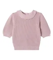 [Donsje] Donsje Yosje cotton sweater Y 1/2 pink