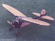 Model Airplane Plans (FF or RC): Vintage Super Scorpion 66" for 3.5-5cc engine