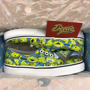 女生 BEETLE VANS  DISNEY TOY STORY 玩具總動員 三眼怪 22.5 夜光