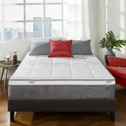 Zinus 33cm Luxury Memory Foam with Pocket Spring Mattress
