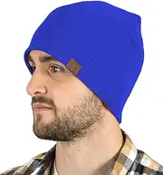 [Tough Headwear] Daily Knit Beanie - Warm, Stretchy & Soft Beanie Hats for Men & Women - Year Round Comfort - Serious Beanies for Serious Style