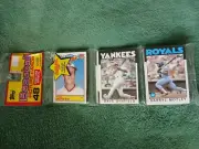 1986 Topps Rak Pak W/ Dave Winfield + Cal Ripken AS on front