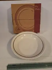 Longaberger Woven Traditions Pie Plate - Traditional Red
