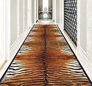 Carpet Runner for Hallway Kitchen Hall Stairs Narrow Runner Rug with Non Slip Backing Washable Hallway Runner Long Carpet,1.2m x 4.5m