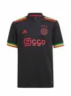 Ajax Third Jersey Kit Black Shirt Bob Marley Three Little Birds Size XL