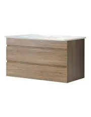[Cefito] Bathroom Vanity Cabinet Basin Unit 900mm in Oak White