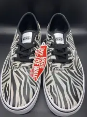 NIB Vans Doheny Decon Women's Metallic Zebra Size 9 Skate Shoe! Free Shipping!