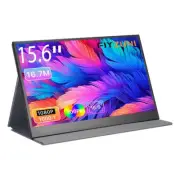 15.6 inch Portable Monitor,1080P USB-C HDMI,Portable Monitor for Laptop, HDR Plu