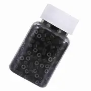 1000PCS Silicone Lined Micro Hair Extension Link Rings Loops Beads T MGR