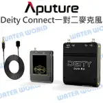 APUTURE【DEITY CONNECT 一對二 無線 麥克風】2.4G 雙通道接收器 雙輸出【中壢NOVA-水世界】