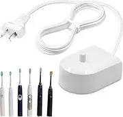 Charger Base for Philips Sonicare,Replacement Electric Toothbrush Charger HX6100 Replacement for Philips Sonicare Kids/Protective Clean 4100 5100 5300 6100 6500/ HX3000/HX6000/HX8000/HX9000 Power Cord