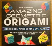 Brand New Geometric Origami set with Instructional DVD. Never opened.