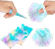 Nail Forms for Gel Builder, 100Pcs Professional Long False Nail Forms for Acrylic UV Poly Gel Nails with Sculpting Guide, Nail Extension Tips for Nail Art, Premium Nail Paper Stickers for Home & Salon