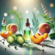 Botanical Bliss - Cucumber Peach Dill Aroma Concentrate - Vegan - Sasami - 10 ml