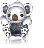 [YiRong Jewelry] Dog Charm 925 Sterling Silver Cat Charm Camel Charm Koala Charm Mouse Charm Butterfly Charm for Pandora Charm Bracelet