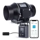 INKBIRD wifi Inline Duct Fan Smart Controller APP Control Deodorization No noise
