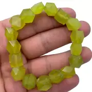 Great Quality Yellow Transparent Yellow Serpentine Bracelet, Serpentine Bracelet