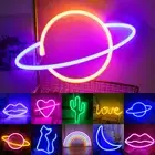 LED Neon Sign Light Xmas Party Decor Neon Light Bar Home Wall Decorative Lights