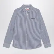 [MC2 Saint Barth] Striped Agnes shirt with Snoopy print 4 Y Multicolor