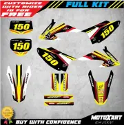 Graphics Full Kit to Fit Honda CRF 150 F 2008 - 2014 SPEEDER STYLE stickers