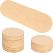 1050pcs Unbleached Paper Coffee Filter Round Replacement Coffee Filters Fits for Aerobie Aeropress Coffee and Espresso Makers (6.4cm/2.5inch in Diameter)