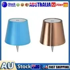 LED Table Lamp Rechargeable 2000mAh RGB & 3 Color Wireless Bottle Lamp (Blue) Au