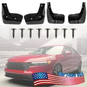 4X For Honda Pilot Splash Guard Fender Mud Flap Mud Guard Mudguards 2023-2025