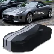Car Cover Stretch Satin Scratch Dust proof Indoor for Jaguar F-Type SVR R Base (for: Jaguar)