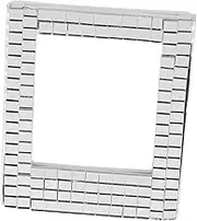 ULTECHNOVO Magnetic Mini Photo Frame Desk Accessory Easy to Change Photos Home Office Decor 3 Inches
