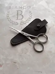 Nose Hair Scissors Men Mustache Beard Trimming Eyebrows Stainless Steel USA Made