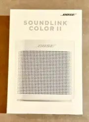 Bose SoundLink Color Bluetooth speaker II Drip-proof White Japan NEW Mexico