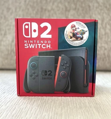 Nintendo Switch 2 Console + Mario Kart World Game Bundle | FREE SHIPPING