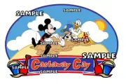 Disney Cruise Castaway Cay Mickey Donald Goofy Scrapbook Paper Die Cut Piece
