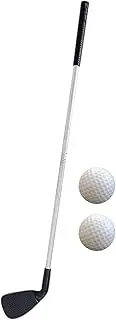 Golf Chipper Metal Shaft Right Handed Portable Telescopic Golf Wedge with 2 Golf Balls for Beginners Adults Kids Golf Gift