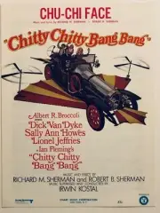 UNART 1968 CHU-CHI FACE from CHITTY BANG sheet music Richard M Robert B Sherman