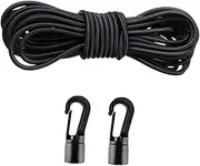 COHEALI Camping Bungee Cord Elastic Stretch Rope with Hooks for Tents Canopies and Outdoor Activities Durable High Elasticity Multipurpose Bungee Cord for Secure Tie Downs