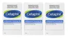 3 x Cetaphil Antibacterial Cleansing Bar 127g Soap Free